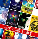 MUSICAL - MUSIC THEATRE PRINTS - A4 A3 A2 Posters - Wicked, Hairspray, Phantom