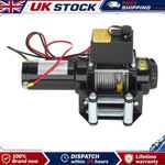 Electric Winch 3000lbs/1361kg 12v with Synthetic Rope & Wireless Remote Garage