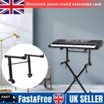 2 Tier Keyboard Stand Attachment Metal Adjustable Height and Width for Stacking