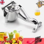 Aluminum Alloy Manual Juicer Hand Lemon Juice Squeezer Fruit Press Extractor