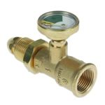 HI-LOW PROPANE LPG PRESURE GAUGE CALOR GAS BOTTLE LEVEL INDICATOR HI LO GUAGE