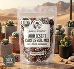 Premium Arid Desert Cactus & Succulent Soil Mix - Fast Draining Potting Blend