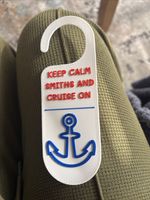 Cruise Cabin Door  personalised  Tag