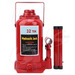 32 Ton Heavy Duty Hydraulic Bottle Jack Lifting Ram Car Van Caravan Truck Repair