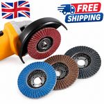 75mm 3 Inch Flap Discs 3pcs Abrasive Sanding Wheels Angle Metal Wood grinder