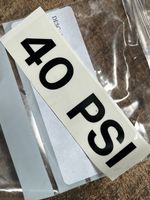 Fits Land Rover Defender Wolf Decal tyre pressure STC4364 F25