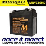 Motobatt Heavy Duty Battery for Harley Davidson SPORTSTER XL 1200 X FORTY 16-20