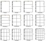 A4 Collector Album Pages - Banknotes, Cards, Postcards - Acid Free - Choose Size