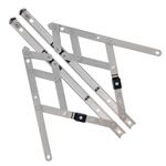 Nico uPVC Window Hinges Friction Stays Double glazing Hinge 13mm 17mm Stack Pair