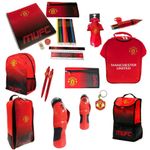 Manchester United FC Back To School Backpack Bag Stationery Official Licensed