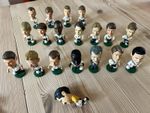 Corinthian Microstars England Euro 1996 Football Figures Job Lot Green Bases UK
