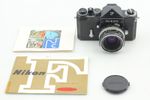[MINT] Nikon F Eye Level Black Nikkor-H 50mm F/2 35mm Film Camera SLR From Japan