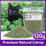 Catnip Refill 120g – Extra Strong Premium Dried Catnip for Cats Natural Cat Nip