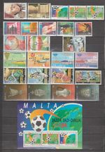 S40181 Malta 1994 MNH** Complete Year Set 25v + S/S