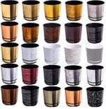 Modern Plastic Flower Plant Pot Small Medium Large Indoor Planter with Saucer