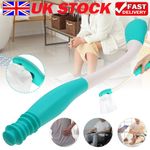 15.5'' Long Handled Bottom Toilet Self Wipe Aid Wiper Easy Tissue Foldable UK