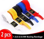 Power Hand Wraps Inner Gloves Bandages MMA Boxing Muay Thai Mexican Stretch 2x