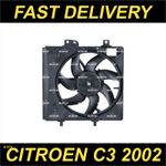 NRF Radiator Fan fits CITROEN C3 2002 on HFX(TU1A) Cooling 1253H4 Quality New