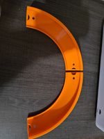 2x Hot wheels Compatible Banked Corner Pieces 90° Curve 45° Tilt