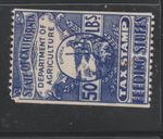 California Dept Agriculture 50lbs Feeding Stuffs Tax Unused buscol 104