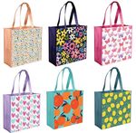 Shopping Bags Grocery Reusable Tote Bag Handle Waterproof Foldable 40x40x15cm