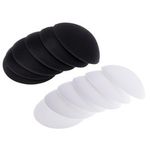 6 Pairs Removable Round Cups Bra Pad Inserts Pads For Sports Bra Bikini Top