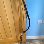 Black Leather running martingale