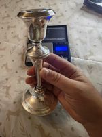 Sterling Silver Candle Holder