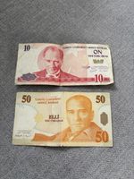 Turkey 10 & 50 Yeni Turk Lirasi Banknotes 2005 E8 – 60 YTL Collectable