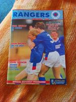 Rangers V St Mirren 18/4/92 1992 Title Winning Match Programme 4 In a Row (51) 