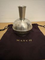 MATCH Flower Bud Vase Pewter Metal FDA Food Safe Handmade In Italy. New!