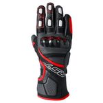 RST Fulcrum Grey/Red/Black Track Sport Urban Touring Leather Motorcycle Gloves