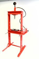 Hilka Bench Shop Press - 12 Tonne All Steel Garage Workshop Hydraulic Tool