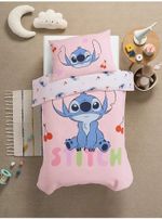 NEW George Disney Baby Stitch Cot Bed Junior & Toddler Bed Duvet Set