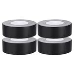 4 Pack 2" x 50' Butyl Rubber Black Deck Joist Tape WOOD METAL WATERPROOF Tape
