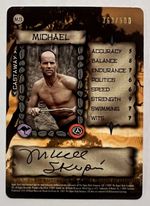 Michael Skupin Autographed Survivor Trading Card (Upper Deck)