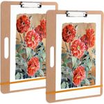 Portable Art Drawing Board with Handle(13" X 17"), 2Pack Sketch Board X1L66991