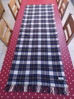 Aquascutum 100% Lambswool Travel Picnic Rug Blanket PRISTINE