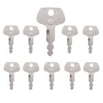 10PCS S450 CASE JCB SUMITOMO LINKBELT Master Plant Excavator Digger Dumper Keys