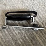 Vintage L bracket for camera flash with grip