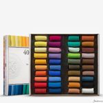 Sennelier Soft Pastel Set Half Stick 40 Assorted Colours For Drawing Art