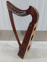 22 String Harp Celtic Irish Solid Wood Traditional