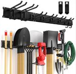 Heavy Duty Wall Mounted Tool Organizer Storage Rack Hook Holder Garage Tidy Rail