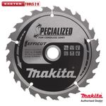 Makita 165mm 25 Tooth Circular Saw Blade 20mm Bore Wood DHS680Z Efficut B-62985