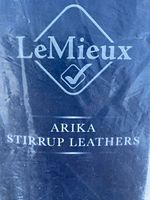 LeMieux Arika Stirrup Leathers Black 145cm Stock Code IT03728160