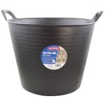 Faithfull Eco Flex Tub 25 litre - Recycled Black