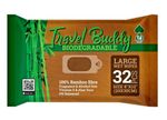 Large Biodegradable Body Wet Wipes Camping, Festivals, Backpacking