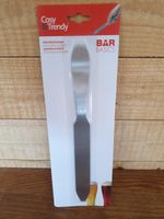 Beer Stainless Steel Metal Beer Foam Knife Skimmer Scraper Bar Brand New Boxed 
