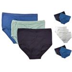 12 Pairs 6 , 3 Men's Y-Fronts Underpants, 100% Pure Cotton Underwear, S L XL 5XL