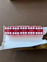 Precision Red Casino Dice (Set of 5). Serialized And Official Casino Quality.